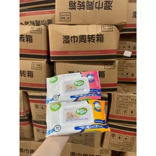 ทิชชู่เปียกรุปเด็กๆไม่มีแอลกอฮอล์เหมาะกับเด็ก Babyhandandmouthwipes