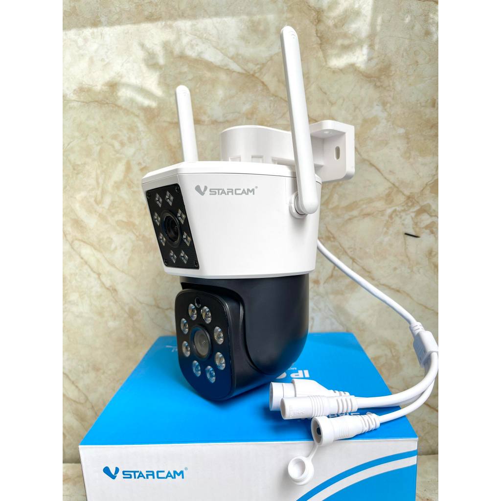 Vstarcam กล้องวงจรปิดกล้องใช้ภายนอก(กล้องเลนส์คู่ )มีไวไฟในตัว รุ่นC662DR  #Vstarcam@Shop