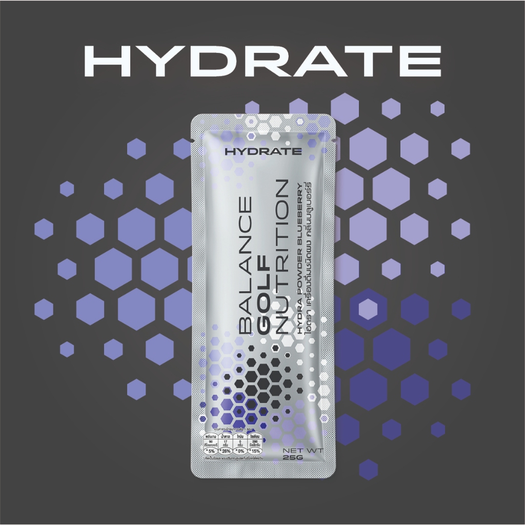 #HydraPowder #BlueberryFlavor #Rehydration #GolfNutrition #Electrolytes