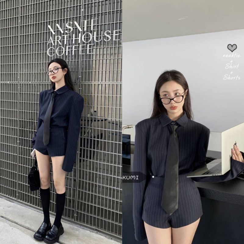 Mo studio ชุดเซตออฟฟิศสไตล์เกาหลีเกาใจ