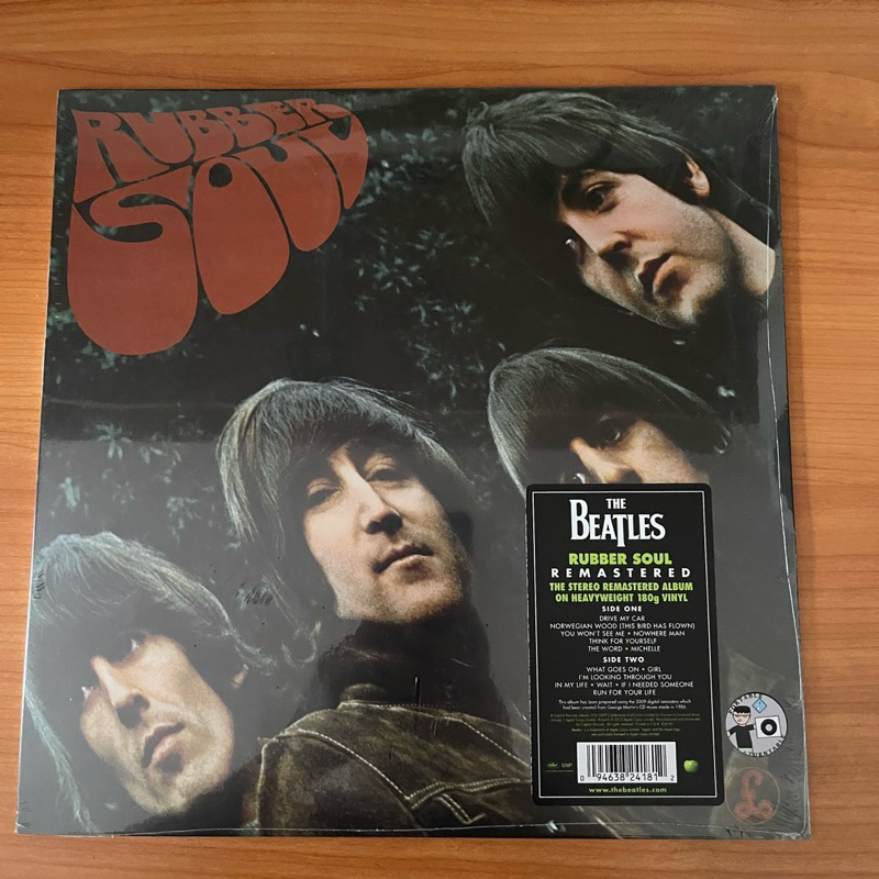 แผ่นเสียง The​ Beatles​ อัลบั้ม Rubber​ Soul ,Vinyl, LP, Album, Reissue, Remastered, US มือหนึ่ง ซีล