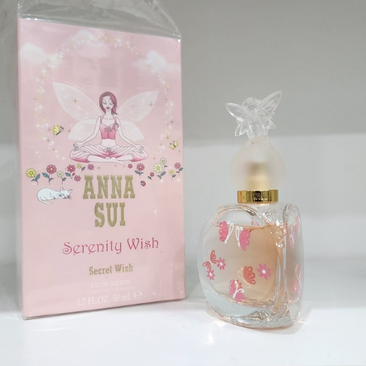 Anna Sui Serenity Wish EDT 50ml กล่องซีลป้ายไทยและติดขวด