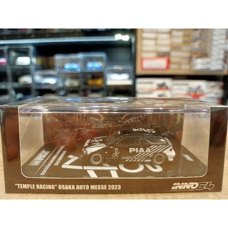 INNO64 1:64 Honda Civic EF9 "TEMPLE RACING" Osaka Auto Messe 2023