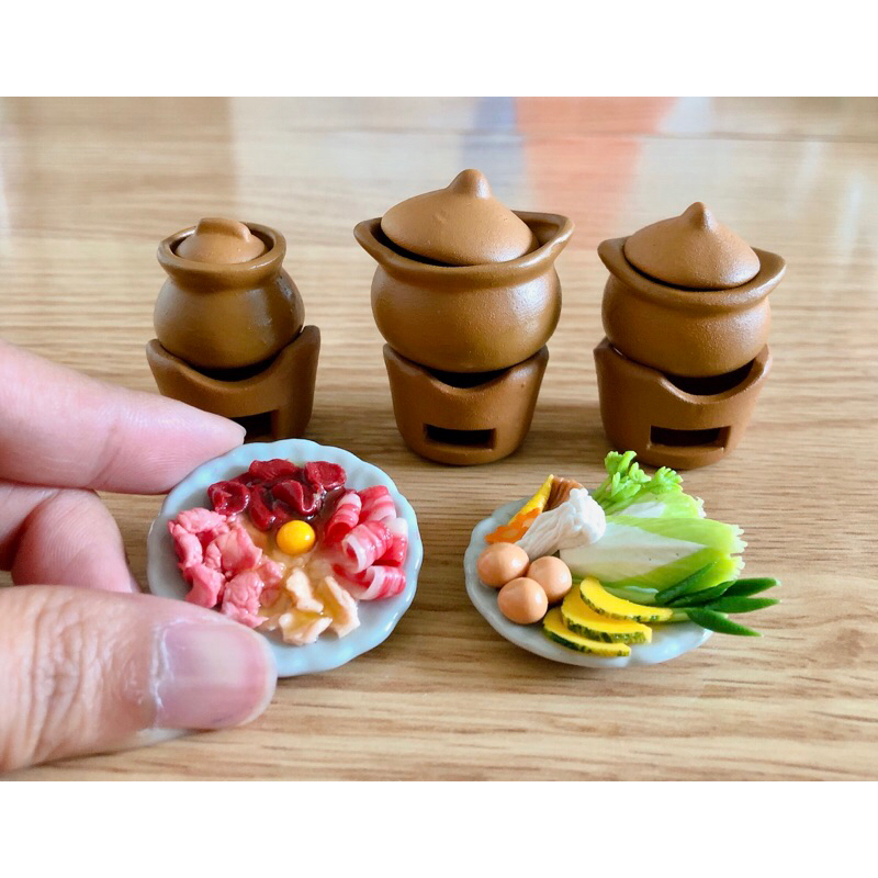 เตาดินเผาจิ๋ว หม้อดินเผาจิ๋ว ชุดหมูจุ่มจิ๋ว ราคา/ชิ้น