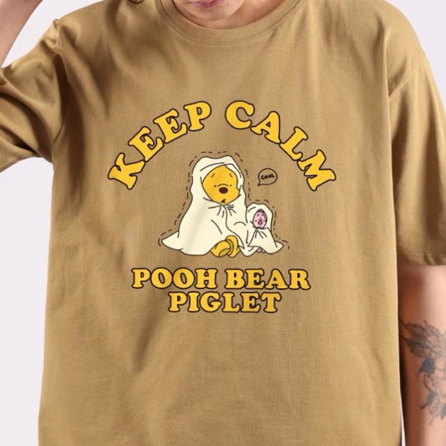 ตัวรีดติดเสื้อ👕Iron on Patches 👕ลายการ์ตูน ลาย แมว หมีพูห์ อียอ พิกเล็ท โปเกม่อน ปิกาจู - รูปที่ 2