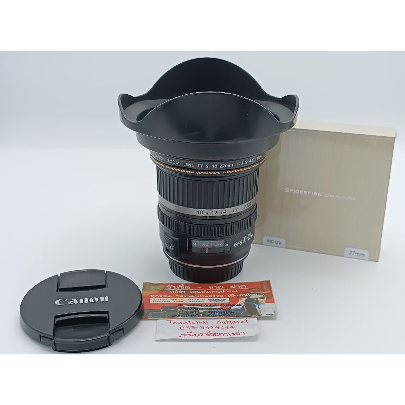 เลนส์ Canon EF-s 10-22 F3.5-4.5USM กล้องมือสอง เลนส์มือสอง