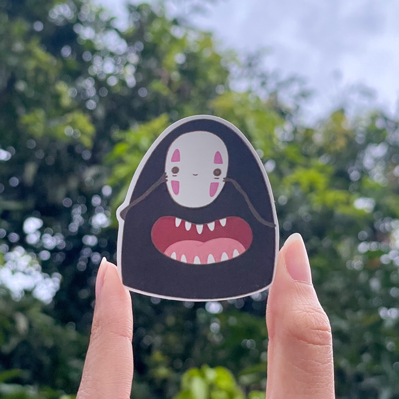 🖤 No Face Sticker Flake