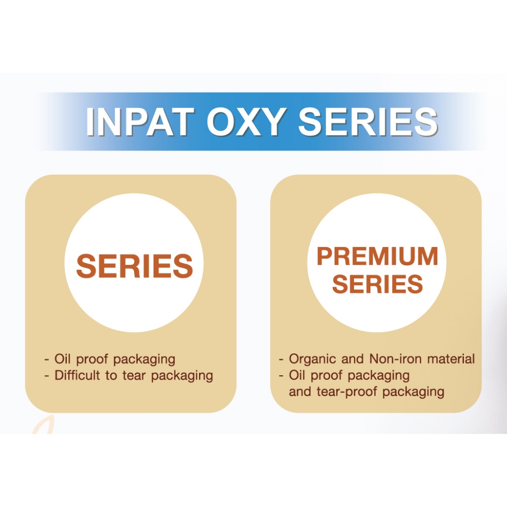 วัตถุดูดซับออกซิเจน Inpat Oxygen Absorber 200 cc. (80 ชิ้น/แพ็ค) กันชื้นใส่อาหาร ยืดอายุผลิตภัณฑ์ ราคา ถูกที่สุด ดีลบีเคเค แกลเลอรีภาพที่ 5
