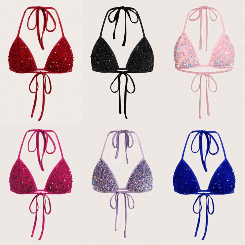 Wink Bra บราแต่งเลื่อมๆ สายแซ่บต้องมี น้องเล่นแสง เล่นไฟสุดด