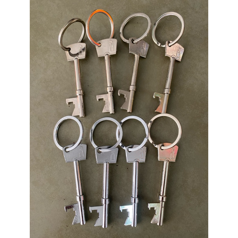 พวงกุญแจที่เปิดขวดโลหะ Can Opener key ring