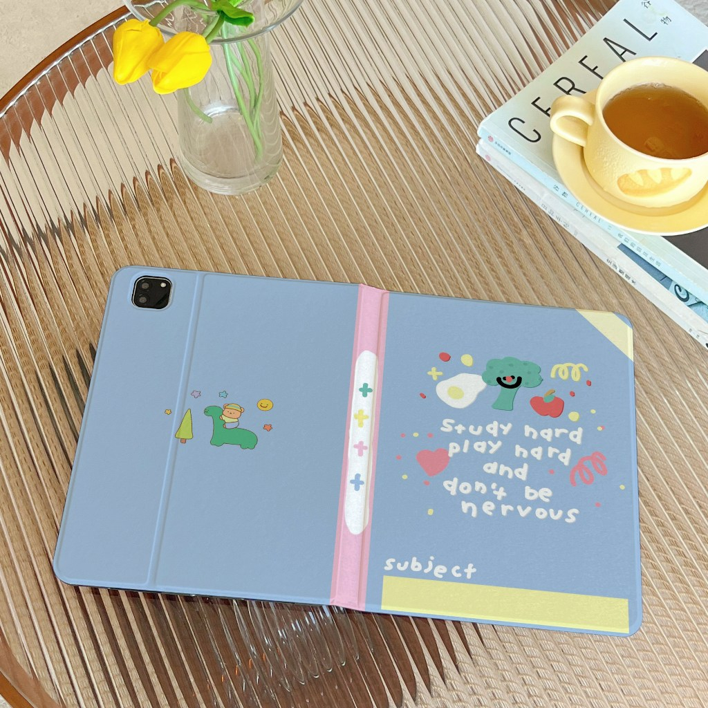 24ชั่วโมง เคสไอแพด Gen9 10.2 Air5 เคสiPad Study Hard Case iPad ใส่ปากกาได pro11 2024 MINI7 Air6 11