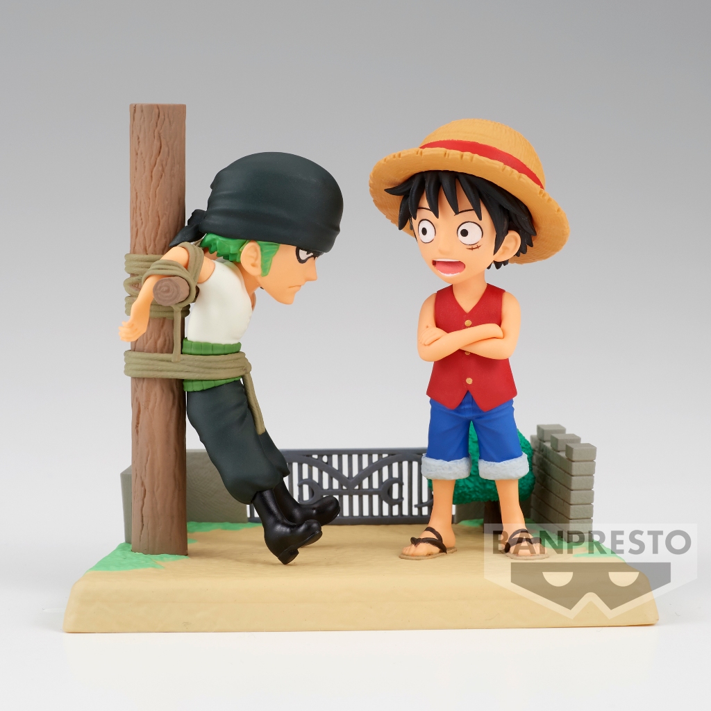 BP88504 Banpresto One Piece WCF Log Stories Monkey D Luffy&Roronoa Zoro