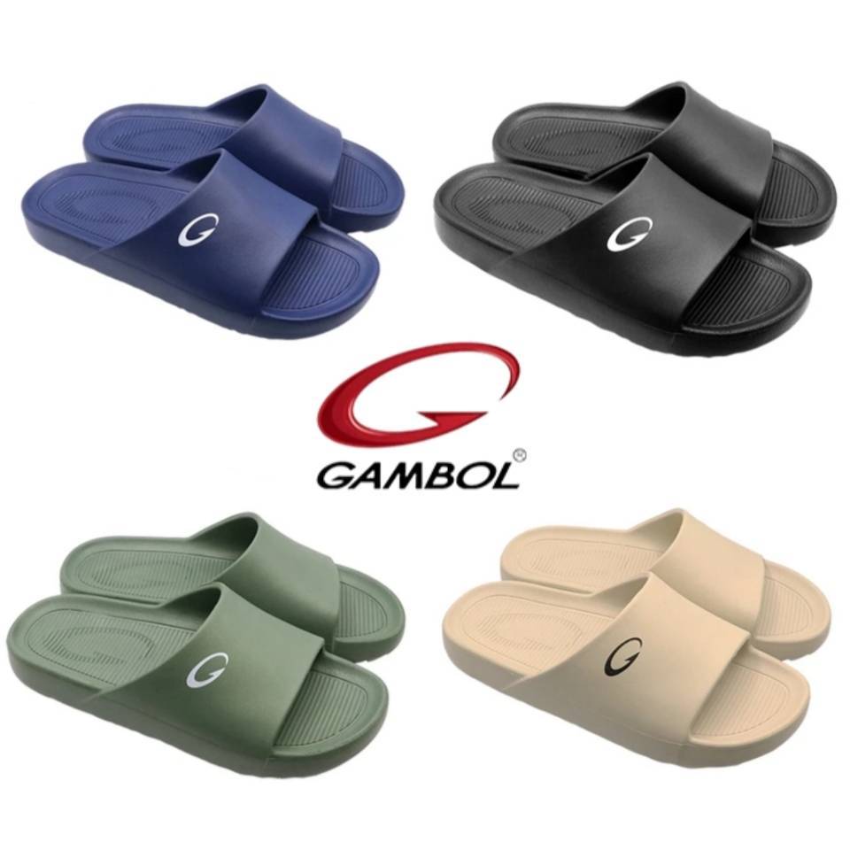 GAMBOL แกมโบล รองเท้าแตะสวมชาย  รุ่น GM42197 size 40-44