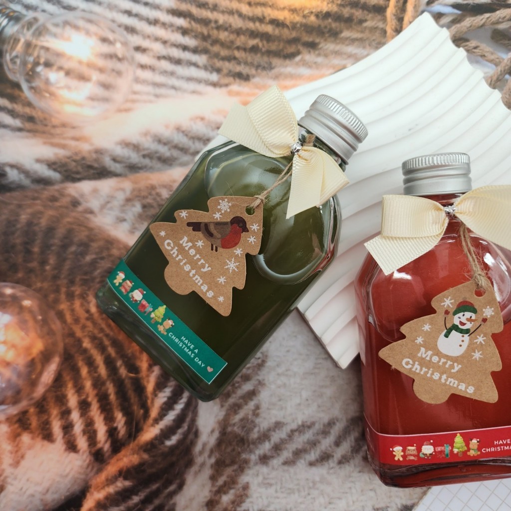 Perfume Wiz น้ำหอมปรับอากาศCollection Christmas  100 ml ของขวัญปีใหม่  ก้านไม้หอมกระจายกลิ่น เพิ่มบรรยากาศ Xmas Glitter