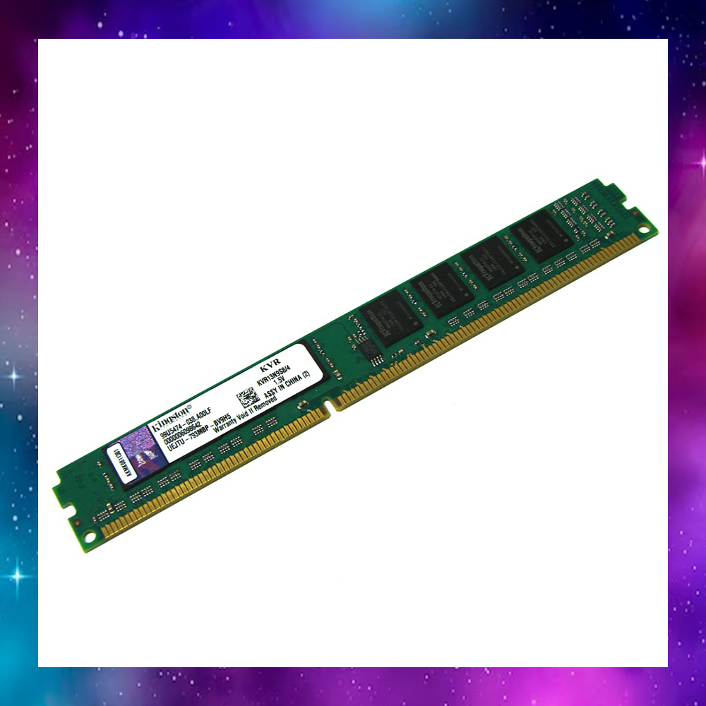 4GB (4GBx1) DDR3 1333MHz RAM (หน่วยความจำ) KINGSTON VALUE RAM (KVR13N9S8/4) ใช้งานปกติ