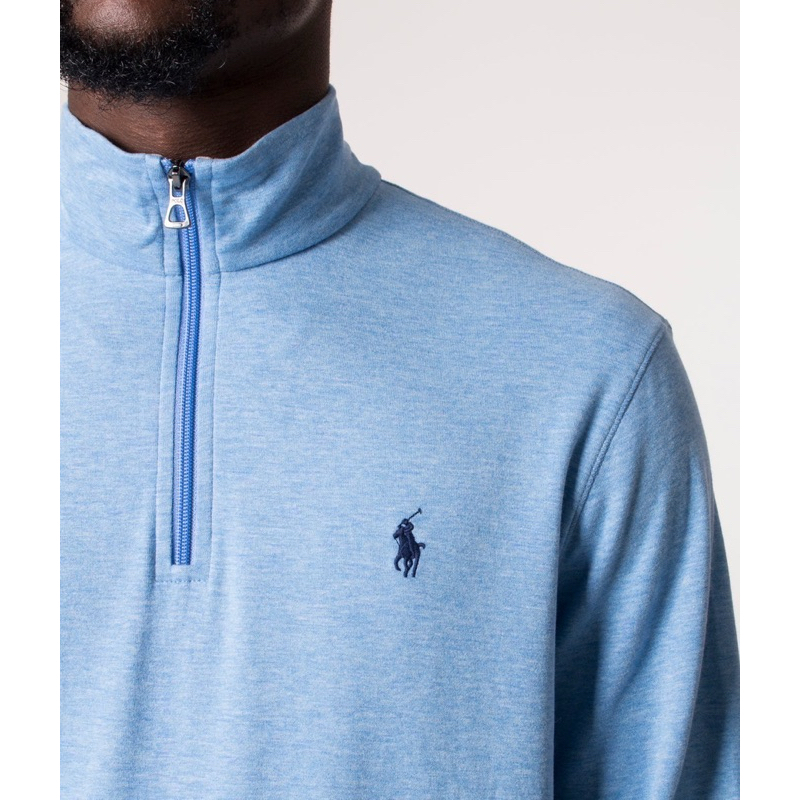 Polo Ralph Lauren  Half-Zip Pullover เสื้อโปโล แบบซิปที่คอ แขนยาว