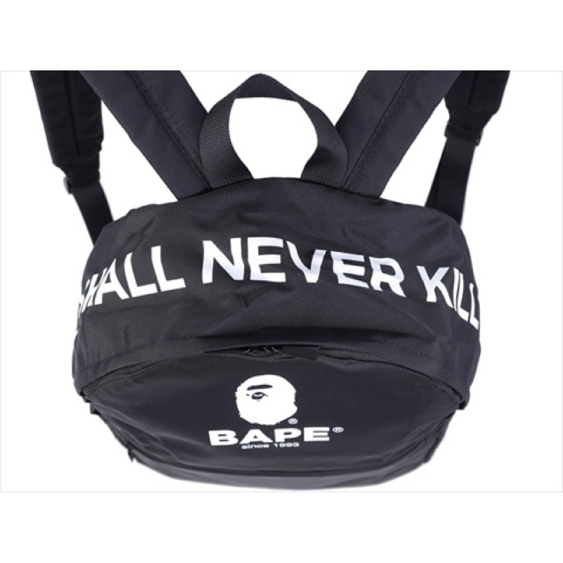 มีโค้ดลด 30% ทักib ส่งฟรี แท้ ใหม่ CHANEL2HAND99 A BATHING APE 2019 BAPE HEAD BACKPACK กระเป๋านิตยสารญี่ปุ่น เป้ สะพาย