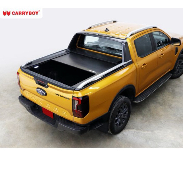 ผ้าใบ ผ้าใบปิดกระบะ CARRY BOY ROLLER LID อลูมิเนียม สำหรับรถ กระบะ 4 ประตู REVO RANGER DMAX CarryBoy