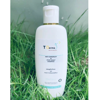 T Derma Anti-Dandruff & Itchy Scalp Shampoo แขมพูขจัดรังแค และ ลดคัน สูตรเข้มข้น(250 ml) รังแค ลอก สะเก็ดเงิน เซบเดิร์ม