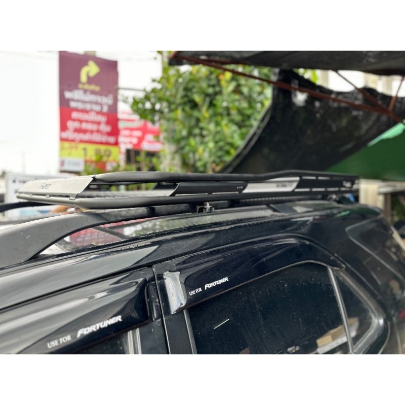 แร็คหลังคา R9X1ขนาด 110x160 พร้อมต้วยู สำหรับยึดแร็คสำหรับรถรุ่นที่มีราวลอย ฟอร์เก่า ปาเก่า