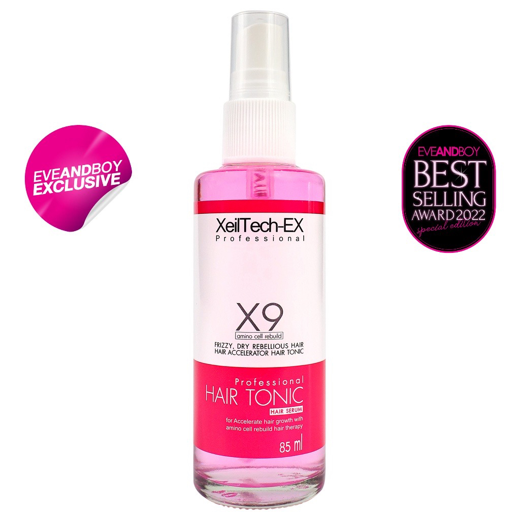 XEILTECH-EX - X9 Amino Cell Rebuild Hai Tonic Hair Serum (85 ml.) เซรั่มเร่งผมยาว