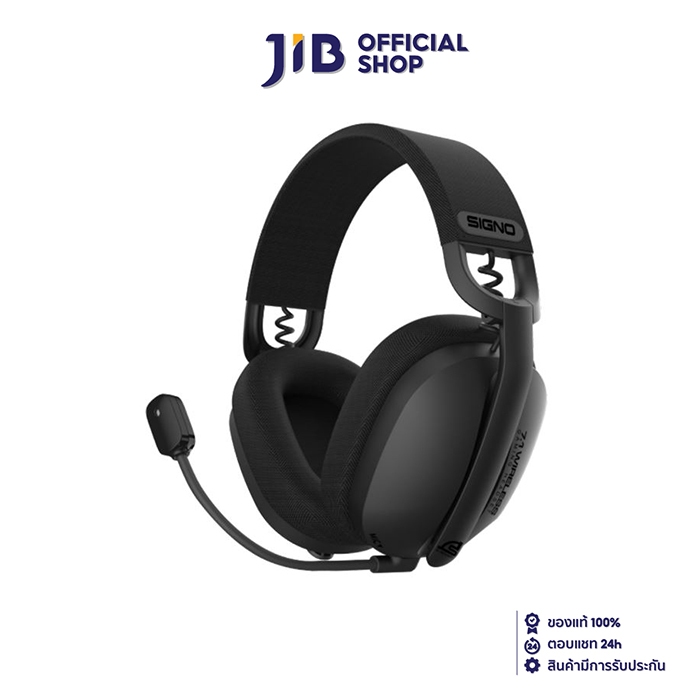 WIRELESS HEADSET (หูฟังไร้สาย) SIGNO MARLOS WP-601BLK