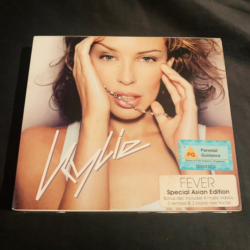 Kylie Minogue fever singapore edition cd avcd slipcase