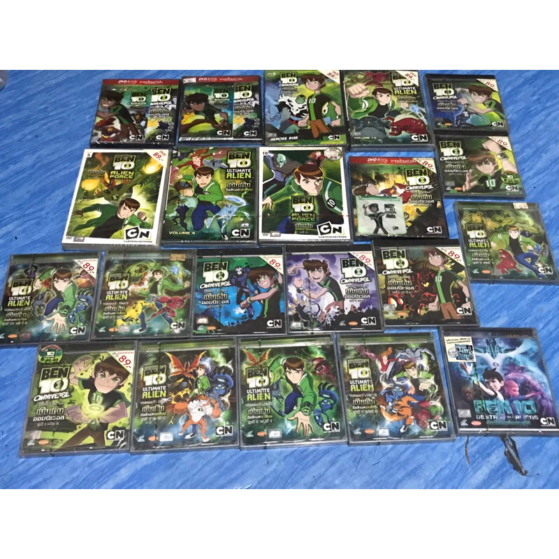 DVD,ดีวีดี การ์ตูน BEN 10 OMNIVERSE แผ่นแท้ มาสเตอร์ มือ 1
