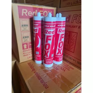 กาวอะคริลิค RED FOX อะคริลิค กาวแด๊ป กาวยาแนว RedFox B211