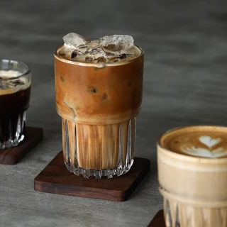 แก้วน้ำ ถ้วยชงกาแฟ ชา นม น้ำผลไม้ glass สไตลมินิมอล