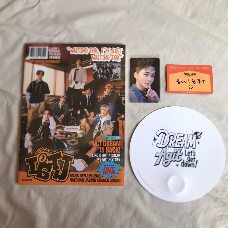 พร้อมส่ง nct dream istj album photobook ver.