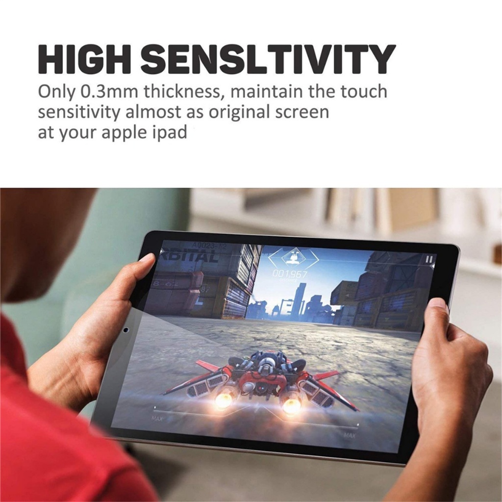Tempered Glass Screen ใส/ด้าน gen10 2 10TH เจน5/6/7/8/9 รูปที่ 4