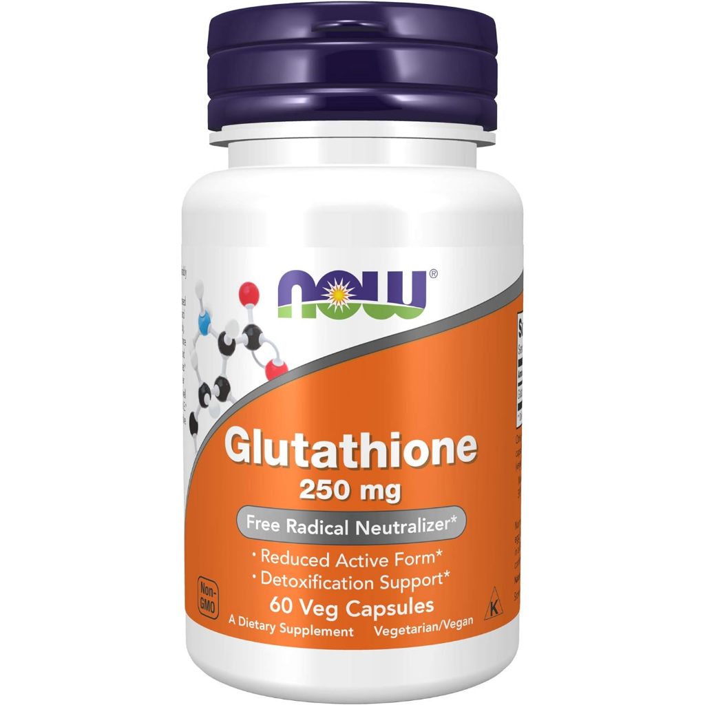 NOW Foods, Glutathione, 250 mg, 60 Veg Capsules (No.3250)