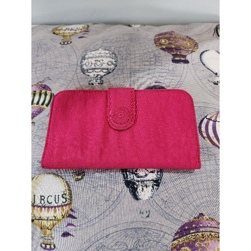 Kipling bag กระเป๋าสตางค์สี Cherry Pink แท้