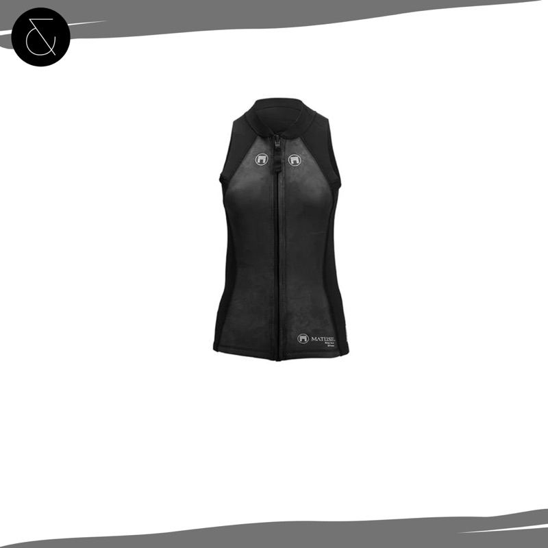 MATUSE - BRIZA VEST JACKET 2MM WETSUIT เวทสูทดำน้ำผู้หญิง แฟชั่น 2มม