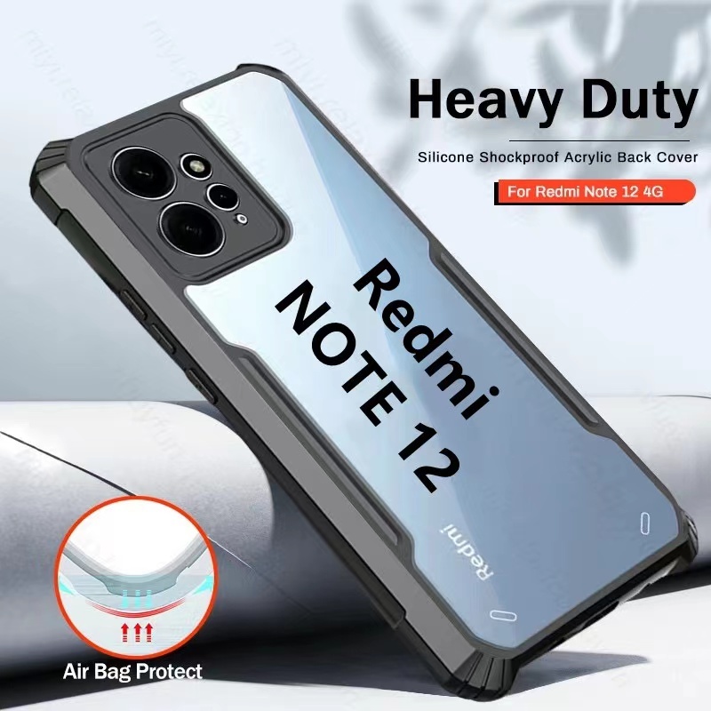 เคสกันรอยกล้อง สำหรับ Xiaomi Redmi Note12 Note12Pro Plus Poco X5 C55 Redmi 12 12C เคสหลังใส