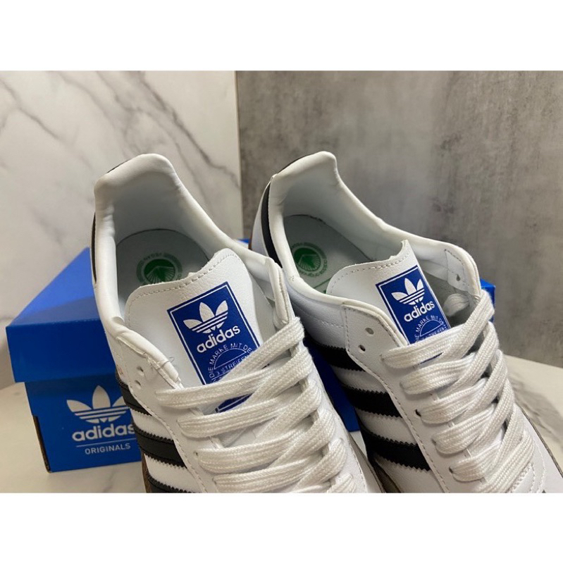 รองเท้าผ้าใบ Samba OG Classic Leather มีกล่อง, กระดาษ, ใบเสร็จ
