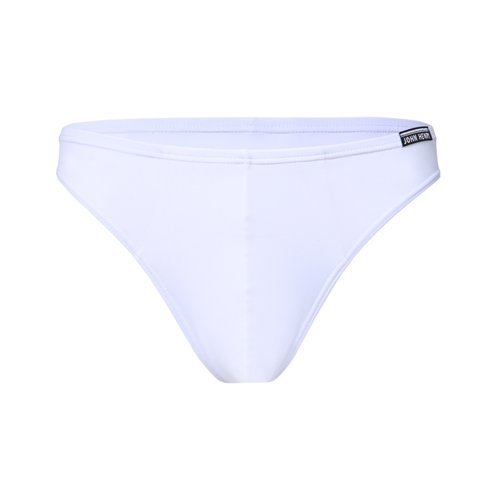 JOHN HENRY UNDERWEAR Silver & Gold Series กางเกงชั้นในผู้ชาย ทรงบิกินี่ รุ่น JU JU1G002 สีขาว