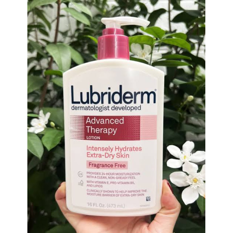Lubriderm Advanced Therapy Daily Moisturizing Lotion Fragrance-Free 473ml. ราคา ถูกที่สุด ดีลบีเคเค แกลเลอรีภาพที่ 3