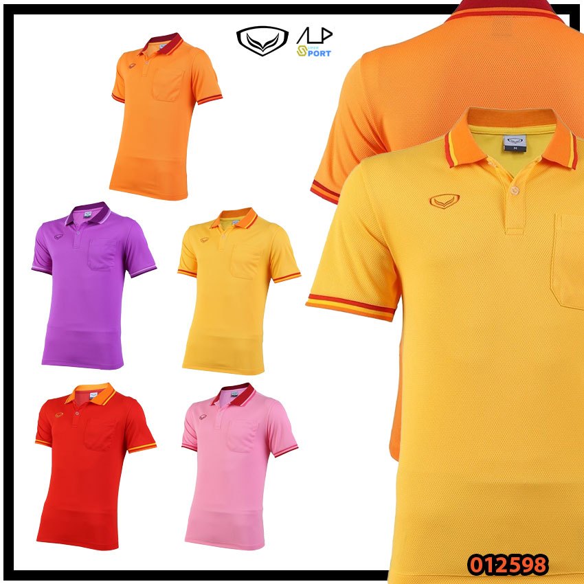 💥ลดโหดเหมือนโกรธใคร!💥 GRAND SPORT รุ่น 012598 เสื้อโปโลชาย แกรนด์สปอร์ต ชุดที่ 1 ของแท้ 100