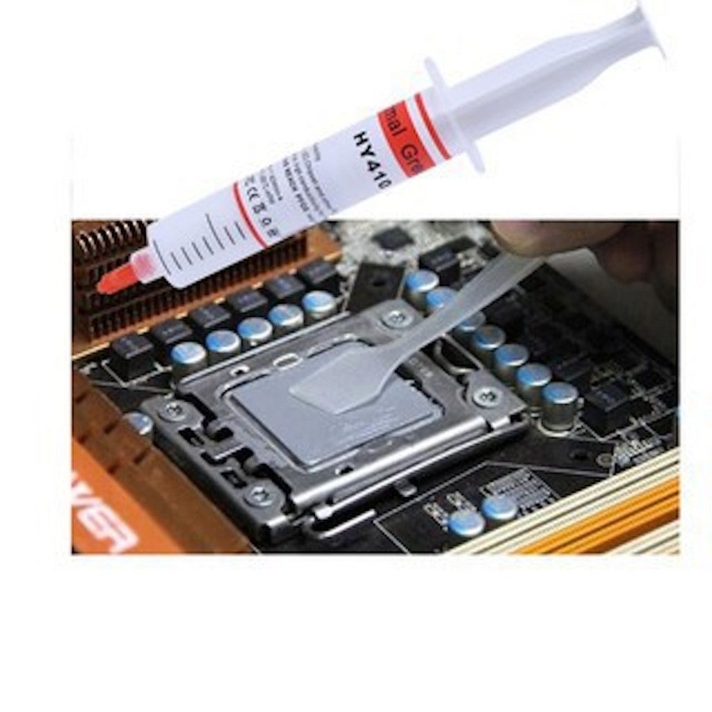 ซิลิโคน CPU หลอดใหญ่ Coolระบายความร้อนซีพียู สำหรับช่างคอม สีขาว White 1ชิ้น -int ราคา ถูกที่สุด ดีลบีเคเค แกลเลอรีภาพที่ 2