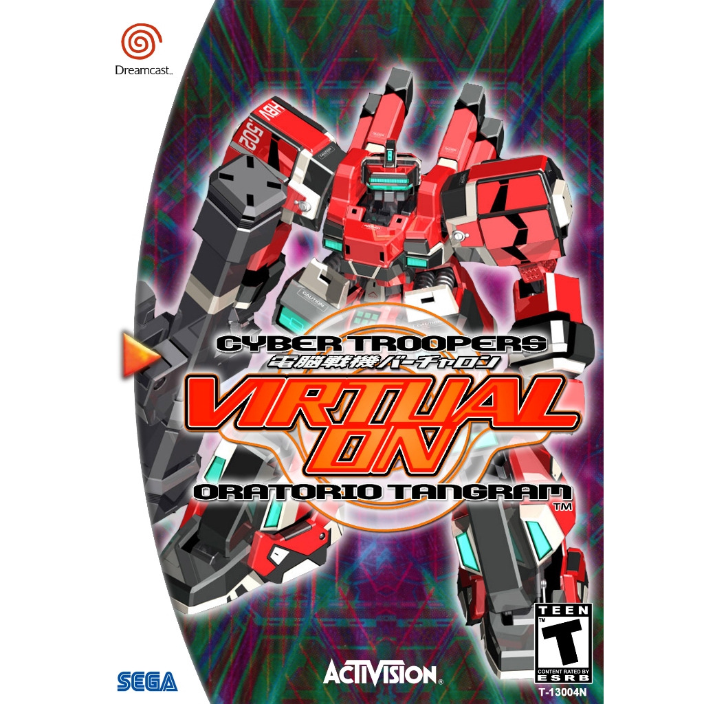 DreamCast - Cyber Troopers VIRTUAL-ON oratorio tangram // เกมสุดมันส์จากตู้อาเขตเกมส์