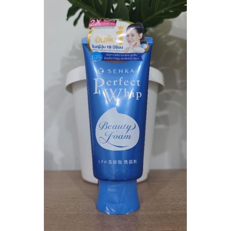 โฟมล้างหน้า​ Senka Perfect Whip Foam 120 g.(Beauty​Foam)​