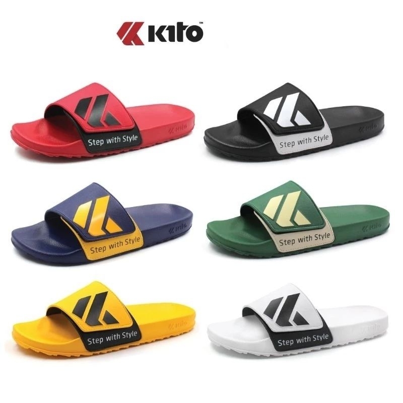 Hot item ส่งไว !!! ราคาถูกที่สุด !!! Kito รุ่น AH68 ของ​แท้ % รองเท้าแตะสวมกีโต้พร้อมกล่องค่ะ