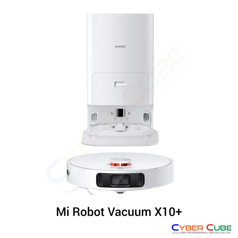 Xiaomi Mi Robot Vacuum X10+ (41717) [XMI-BHR6363EU] - White ( หุ่นยนต์ดูดฝุ่นอัจฉริยะ ) VACUUM CLEANER