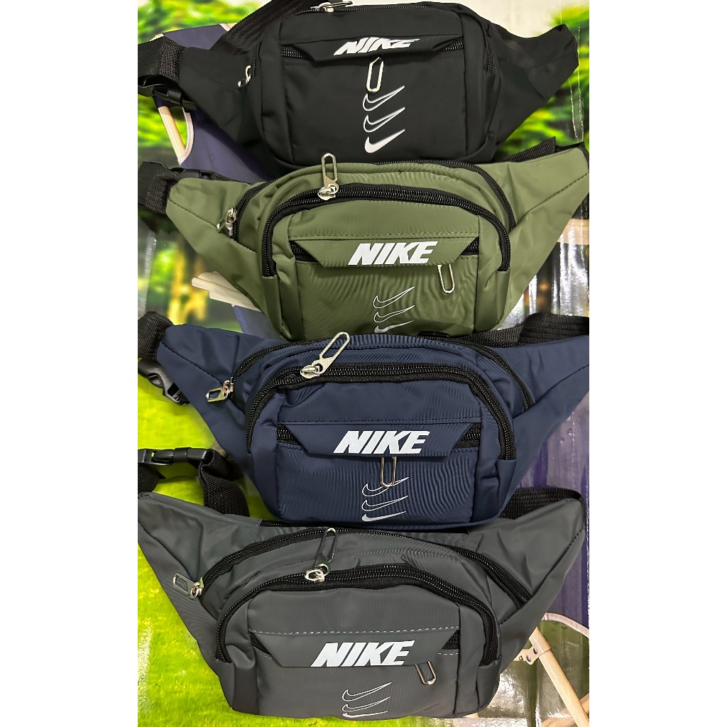 กระเป๋าคาดอกคาดเอว ผ้าหนา4ซิป มีซิปด้านในด้วยใส่ของได้เยอะ Fashion