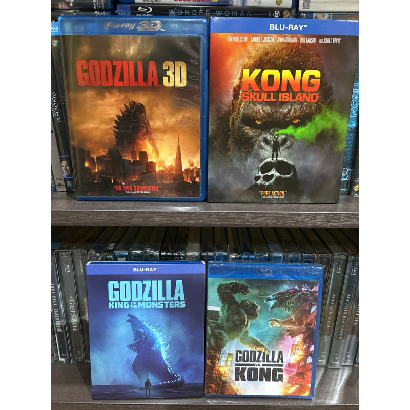 Godzilla vs Kong รวมภาค : Blu-ray แท้ เสียงไทย บรรยายไทย