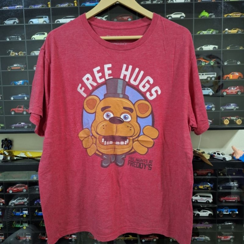 เสื้อยืด FIVE NIGHT AT FREDDY'S size XL ผ้า 50/50 (XL023)