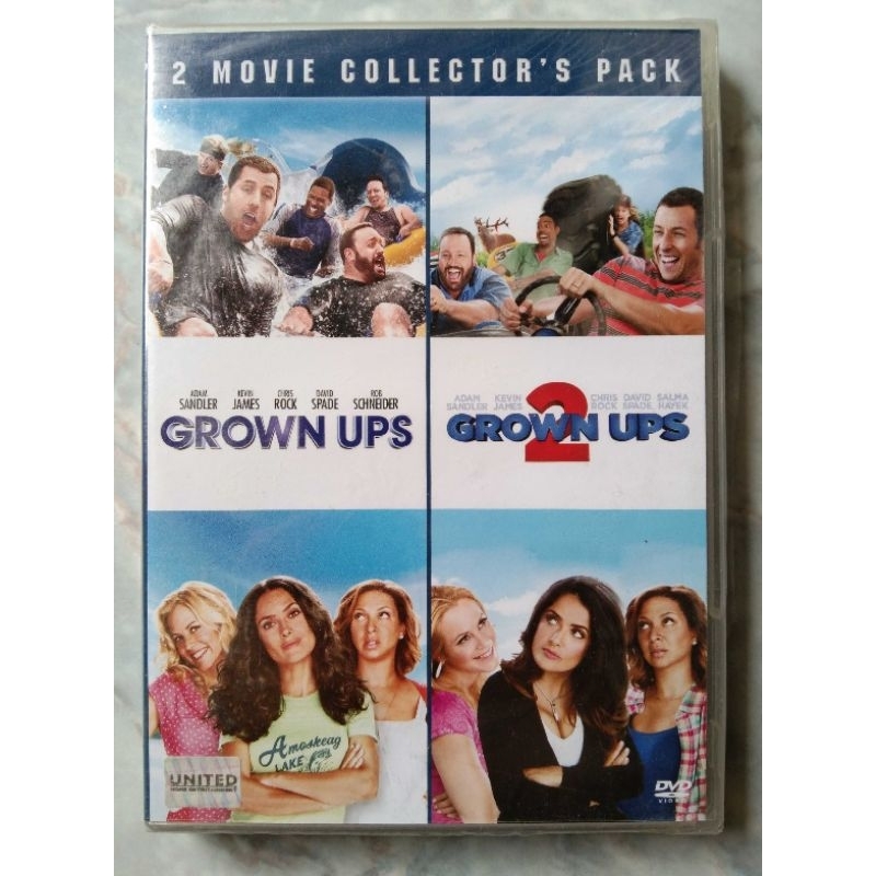 📀 DVD GROWN UPS + 📀 DVD GROWN UPS 2 : ขาใหญ่ วัยกลับ 1+2