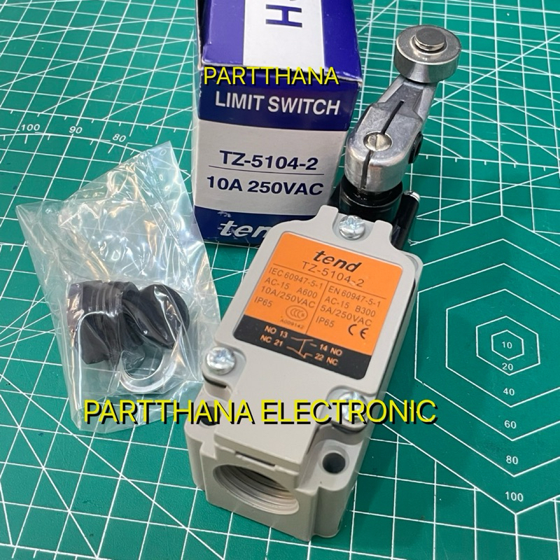 ลิมิตสวิทต์ LIMIT SWITCH TZ-5104 (TZ-5104-2) 10A 250V IP65 พร้อมส่งในไทย